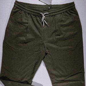 Armani Exchange men's dressy pleaded joggers